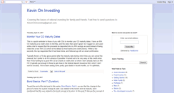 Desktop Screenshot of kevinoninvesting.com